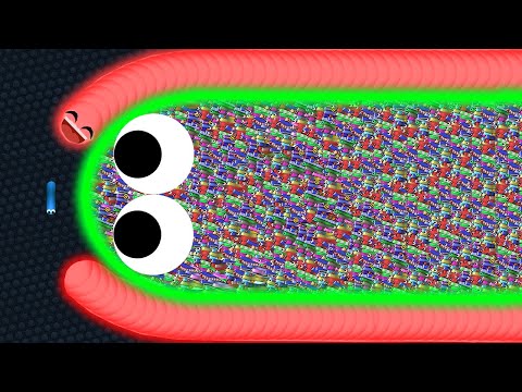 Slither.io Best Pro Snake Trolling Giant Noob Snakes Epic Slitherio Gameplay