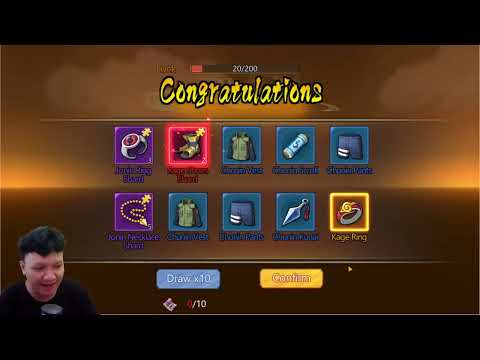 🔥🔥🔥GACHA UNTUK MENCAPAI CITA-CITAKU MEMAKAI GEAR FULL EPIC‼️| NINJUTSU KAISEN