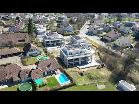 Baublog: «Am Dorfbach» in Oftringen AG – Drohnenvideo