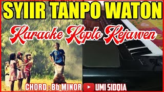 Download lagu SYI IR TANPO WATON KARAOKE SHOLAWAT VERSI KOPLO KE... mp3