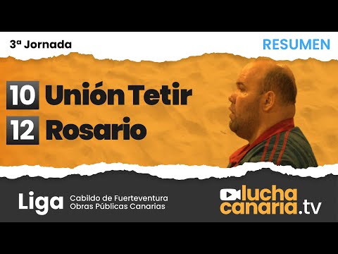 Unión Tetir vs Rosario (Resumen) LUCHA CANARIA