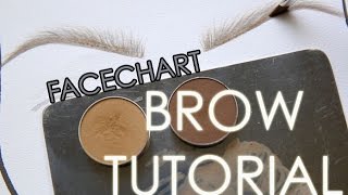 Facechart Brow Tutorial | cassieeMUA