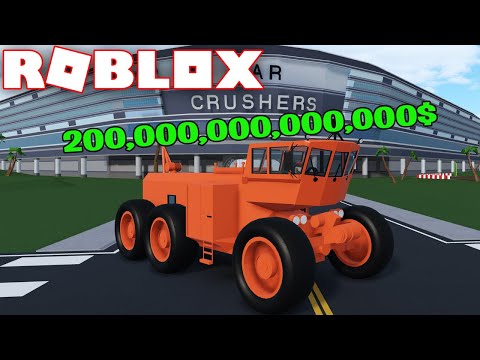 DESTROYING BRAND NEW LAND TRAIN in ROBLOX CAR CRUSHERS 2