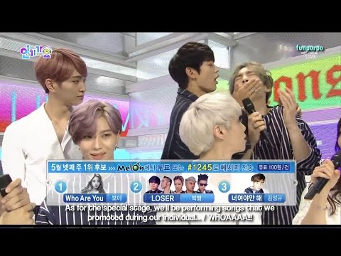 [ENG] 150524 SHINee backstage interview - Inkigayo