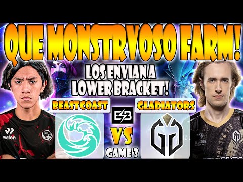 BEASTCOAST VS GLADIATORS BO3[GAME 3] PARKER, SCOFIELD, DARKMAGO VS CCNC - BALI MAJOR 2023 - ESB DOTA