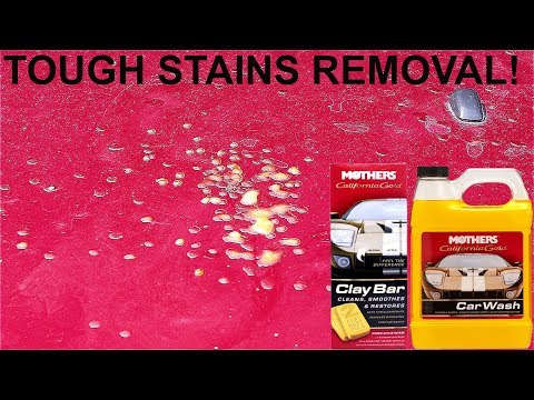Car Paint Restoration Step #0 Mothers Car Wash & Clay bar System