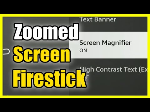 How to Fix Screen Zoom & Change Size on Fire TV Stick (Easy Method)