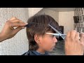 How To Scissor Hair cut / Boys Hair Style. (ASMR TUTORIAL)