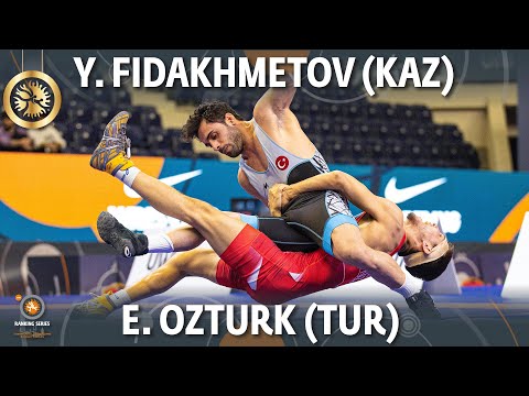GOLD GR - 60 kg: Y. FIDAKHMETOV (KAZ) v. E. OZTURK (TUR)