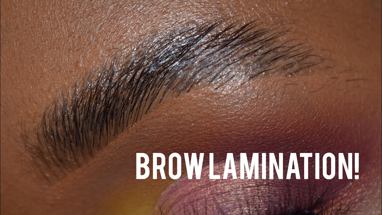MAKEUP 101: LAMINATE YOUR BROWS! 3 STEPS | @XrizzTina