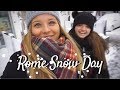 It Snowed In Rome That NEVER Happens
