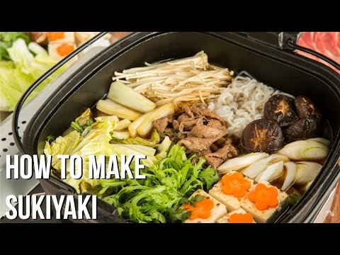 How To Make Sukiyaki (Recipe) すき焼きの作り方 （レシピ）