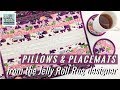 Jelly Roll Rug Placemats Pillows Coaste Jelly Roll Rug Placemats Pillows Coaste