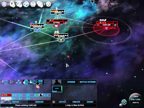 Let's Learn Endless Space: Disharmony - United Empire - Episode 1 - Making & Starting Our Game