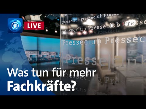 Einwandern, einbürgern, integrieren: Die Lösung für den Fachkräftemangel? | ARD Presseclub