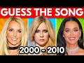 Guess the Song  2000-2010 🎤🎶 | Music Quiz Challenge