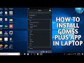 HOW TO INSTALL GDMSS PLUS APP IN LAPTOP