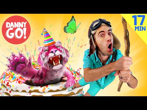 Tigers, Insects, Garbage Trucks + more! ???????????? | Dance Compilation | Danny Go! Songs for Kids