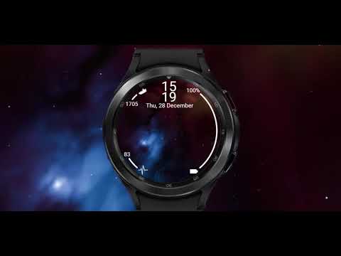 Outer Space Watch face video thumbnail