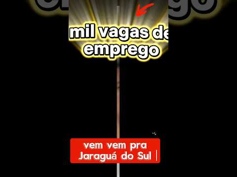 ​BOMBA: 5.000 VAGAS em Jaraguá e Guaramirim! WEG confirmou 🚀