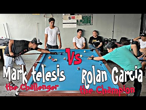 ROLAND GARCIA VS MARK TELESIS @PAMPANGA RACE 4 HANDICAP 27/93 15 BALLS