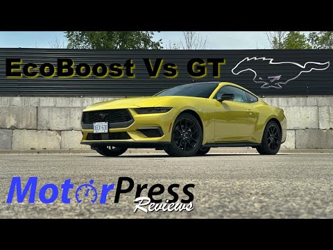 This is why the 2025 Ford Mustang Ecoboost is a sports car unlike the GT which is a muscle car.