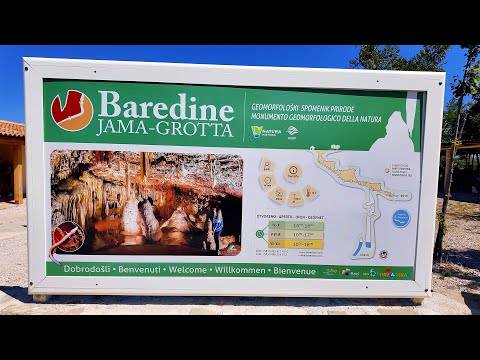 Jama Grotta Baredine Cave - Geomorphological Monument of nature an Underground cave in Croatia #best