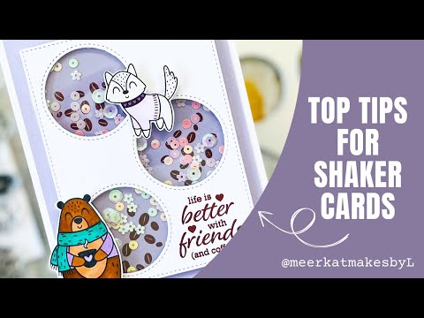How to Make Shaker Cards (BEST TIPS & TRICKS) #cardmaking #shakercard #papercrafting #cards