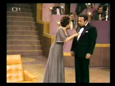 Jiřina Bohdalová a Vladimír Menšík -  Silvestr 1977