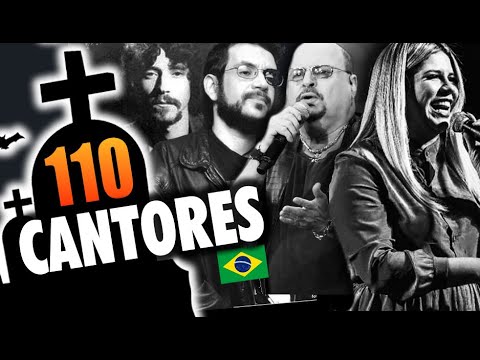 110 cantores que partiram deixando saudades entre os anos de 1980-2021