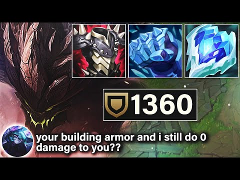 Malphite but I built Maximum Armor against AP champions and they still can't kill me