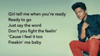 Bruno Mars Straight Up &amp; Down Lyrics Bruno Mars #bruno #mars