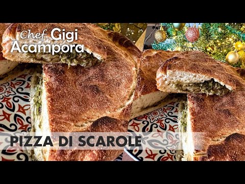 PIZZA DI SCAROLE NAPOLETANA - FACILE E VELOCE PER NATALE  DA FARE