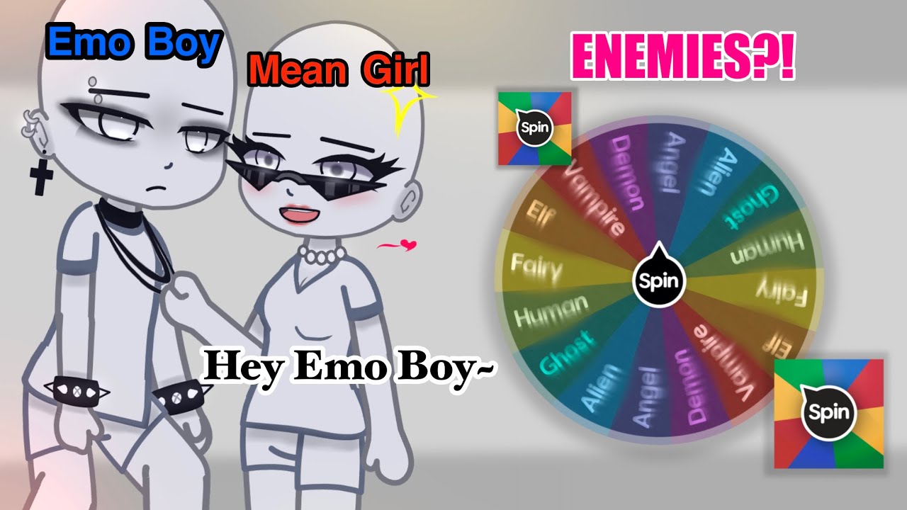 Making a Couple OC [EMO EDITION]🚩⚠️IB: ​⁠ || BOLD x CALM (Spin The Wheel)