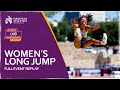 Women S Long Jump Final Race Replay European Athletics U18 Championships