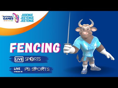Fencing 🤺 Men's Sabre Individual Semi FINALS & FINAL, 37th National Games 2023, Goa | DD Sports