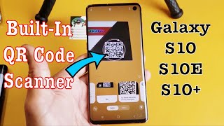 Galaxy S10/S10E/S10+: How to Scan QR Code w/ Built-in QR Scanner- Samsung One UI (Android 9 Pie)