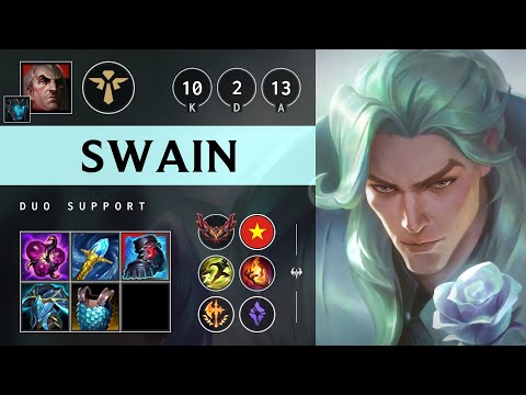 Swain Support vs Lulu: Dominating - VN Grandmaster Patch 25.S1.1