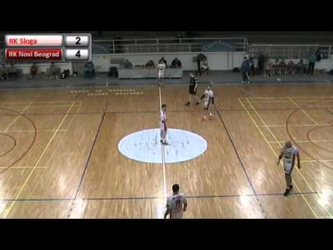 12.03.2016. RK Sloga - RK Novi Beograd - 1.poluvreme