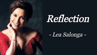 REFLECTION | LEA SALONGA | MULAN | AUDIO SONG LYRICS | ORIGINAL VERSION
