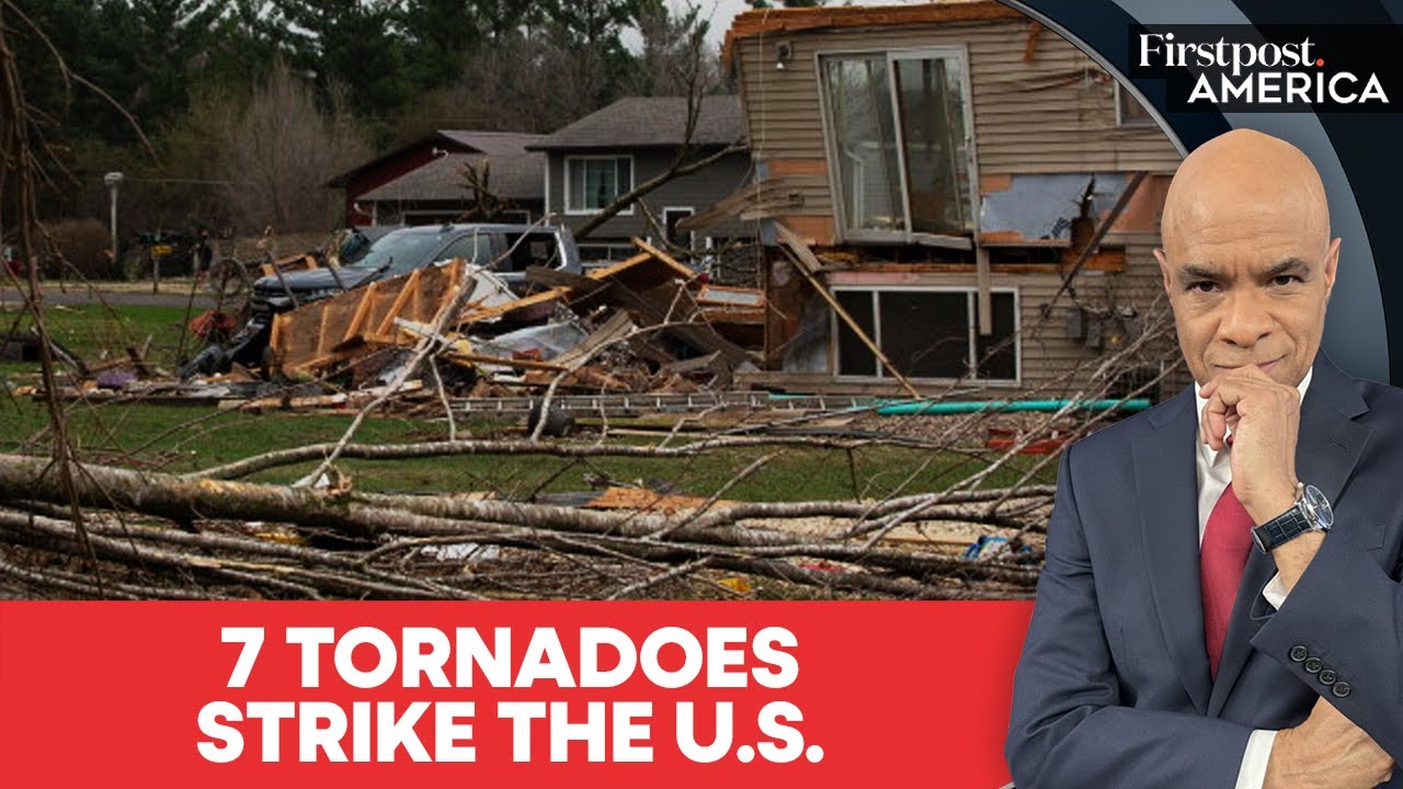 7 Tornadoes, 30 Homes Destroyed: US Storms Leave Trail of Chaos | Firstpost America | N18G