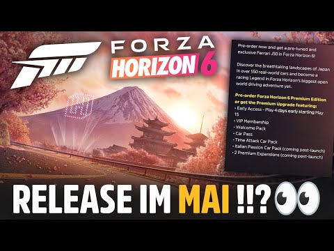 Release as early as mid-May?! 👀 A Forza Horizon 6 leak suggests so 🇯🇵🗻🌸