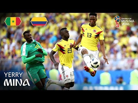 Yerry MINA Goal - Senegal v Colombia - MATCH 48