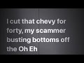 Tory Lanez Broke In A Minute LYRICS VIDEO