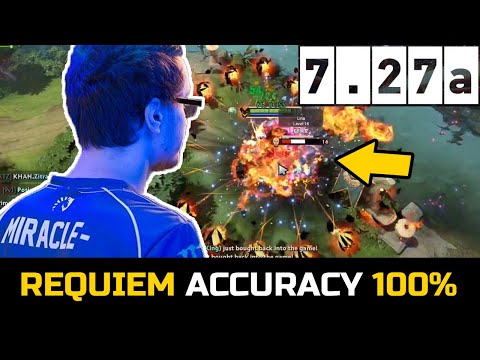 MIRACLE MAGIC SF BUILD VS NOONE MID -  100% ACCURATE REQUIEM ON ENEMIES DOTA 2