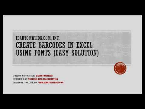 Generate QR Code | Data Matrix | PDF417 and other 2D Barcodes in Excel the Easy Way