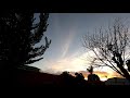 Orcutt sunset Feb 1 21: Look to the sky, the black clouds will pass