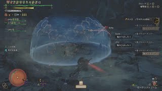 平和島の王のモンスターハンターワイルズ 零式オメガ ガンランス視点 ふらわーパイセンを囲む会
