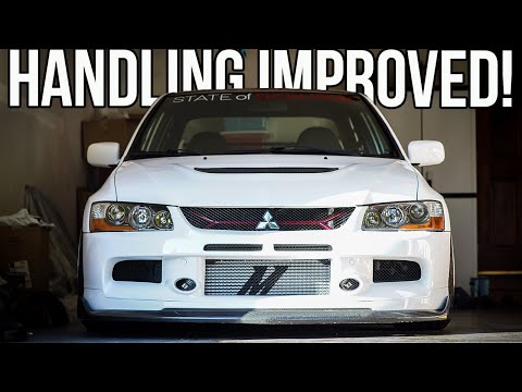 Improving My Evo 9 Special Edition’s Handling AND it Looks Amazing!