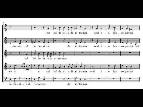 Cipriano de Rore: Poi che mi invita Amore - La Compagnia del Madrigale